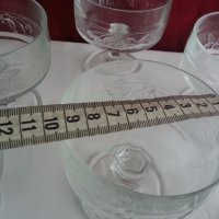 кристални чаши купички , снимка 3 - Антикварни и старинни предмети - 20389731