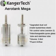 Изпарител - Kanger Aerotank Mega за електрони цигари. , снимка 6 - Аксесоари за електронни цигари - 11774548