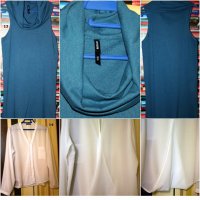 Дамски блузи, ризи, туники, жилетки, болера нови и отлични, снимка 5 - Блузи с дълъг ръкав и пуловери - 19797049