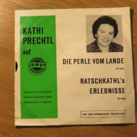 малка грамофонна плоча - Kathi Prechtl -  Die Perle  vom Lande - изд.80те г., снимка 2 - Грамофонни плочи - 24945507