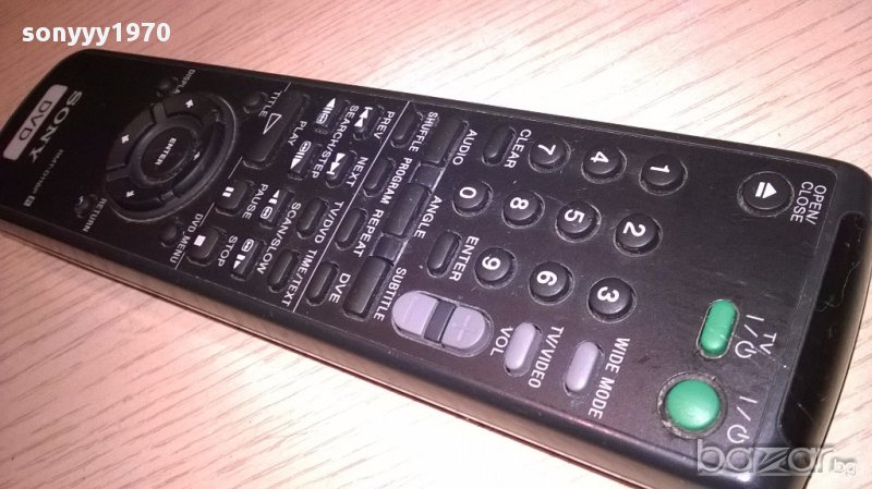 Sony remote tv/dvd-внос швеицария, снимка 1