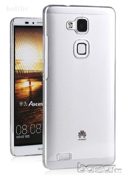 СУПЕРТЪНЪК СИЛИКОНОВ ПРОЗРАЧЕН ГРЪБ ЗА HUAWEI MATE 7, снимка 1