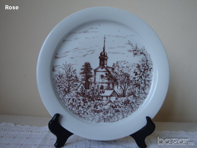 Порцелан Vintage Bavaria  чинии , снимка 1
