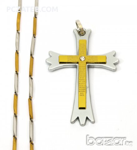 Ланче с кръст 9, снимка 1 - Колиета, медальони, синджири - 13532917