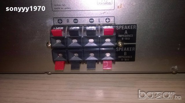 sony ta-ax4040 amplifier-japan-внос швеицария, снимка 13 - Ресийвъри, усилватели, смесителни пултове - 16901503