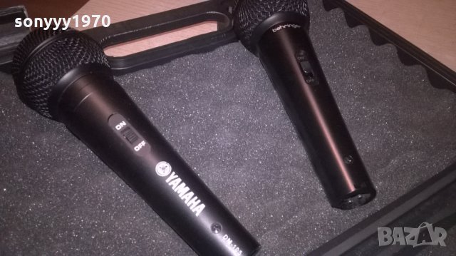 behringer & yamaha-profi microphone-жични-внос швеицария, снимка 12 - Микрофони - 23691686