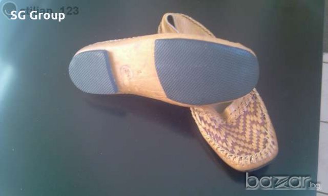Кожени пантофи от висококачествена телешка кожа, снимка 5 - Дамски ежедневни обувки - 19035551