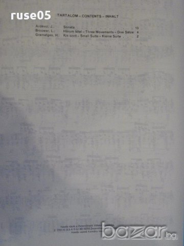 Книга "Kubai gitármüvek - Gitar Musik from Cuba" - 20 стр., снимка 6 - Специализирана литература - 15840923