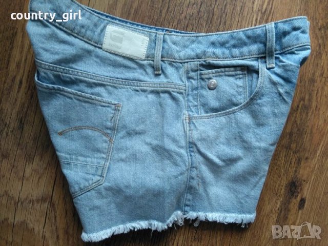 g-star arc mid short wmn - страхотни дамски дънкени панталони, снимка 2 - Къси панталони и бермуди - 24977910