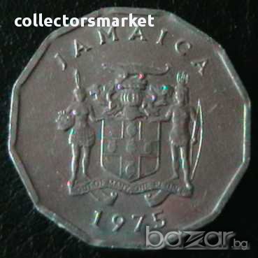 1 цент 1975, Ямайка, снимка 2 - Нумизматика и бонистика - 12842170