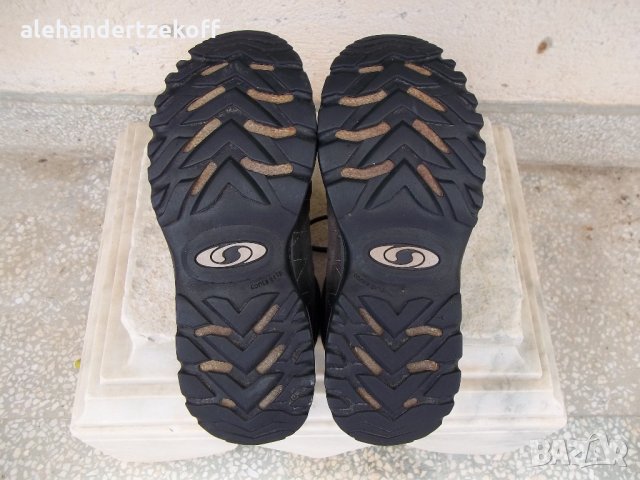 Велурени обувки маратонки SALOMON, снимка 7 - Маратонки - 25411299