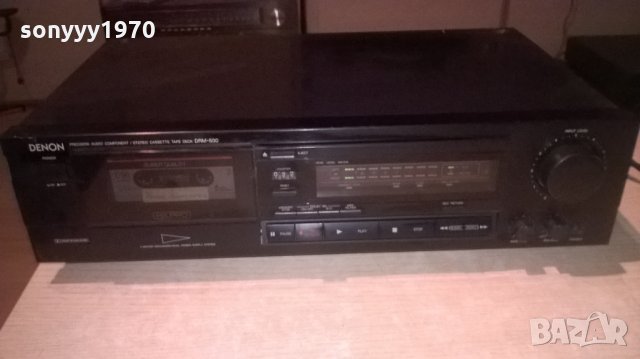 denon drm-500 deck hx pro/2motor/bias fine-made in japan, снимка 9 - Декове - 24522989