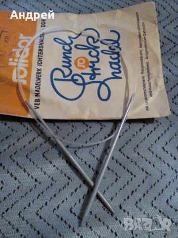 Стари игли за плетене #2, снимка 3 - Антикварни и старинни предмети - 23089070