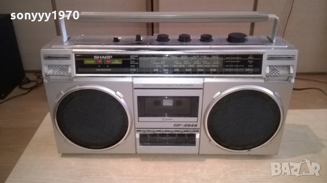 sharp gf-4949zs-ретро колекция, снимка 7 - Радиокасетофони, транзистори - 25150235