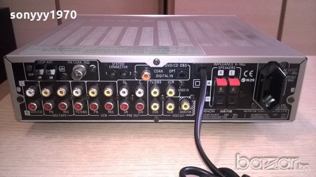 denon avr-f100 stereo receiver-внос швеицария, снимка 11 - Ресийвъри, усилватели, смесителни пултове - 18254139