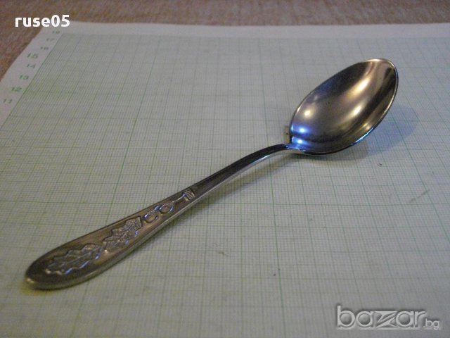 Лъжица малка съветска - 3, снимка 4 - Прибори за хранене, готвене и сервиране - 16633463