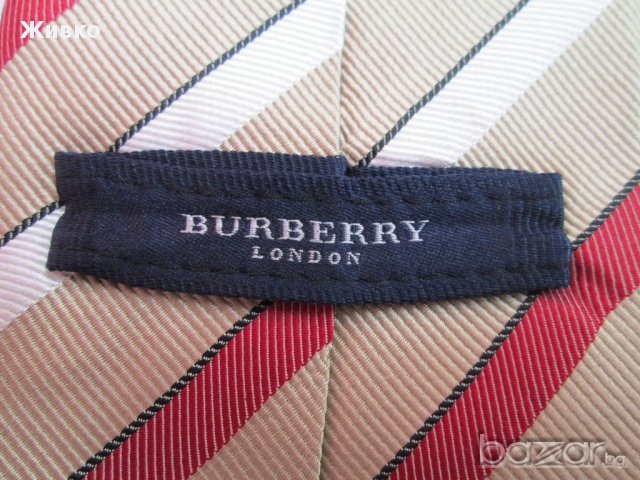 BURBERRY копринена вратовръзка., снимка 5 - Други - 14790963