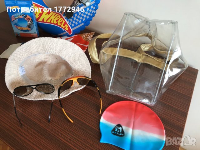 ПРОМО - Всичко за 17 лв.: прозрачна чанта, слънчеви очила, надуваем детски пояс, плажно портмоне, снимка 2 - Водни спортове - 22274511