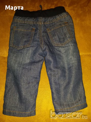 Зимни бебешки ватирани джинси LC Waikiki, снимка 2 - Панталони и долнища за бебе - 11650036