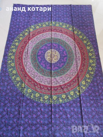 Индийски чаршафи тип мандала, снимка 4 - Спално бельо - 22887797