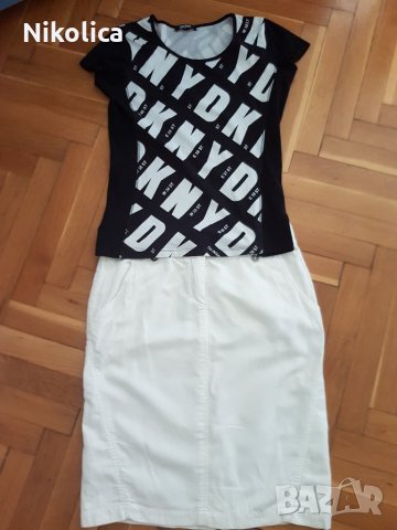 Елегантни дамски поли DIKA,VILA, H&M и потник Benetton,DKNY ,размер S, снимка 9 - Поли - 25311816