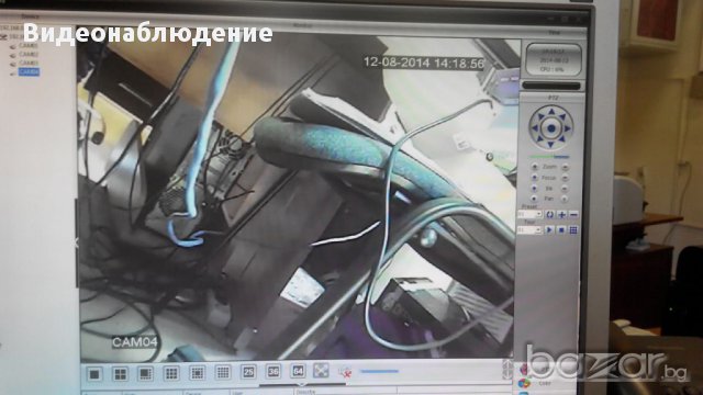 4 Канален DVR записващ с резолюция D1 на всички 4 канала едновременно. Смартфон контрол!, снимка 5 - Камери - 8376563