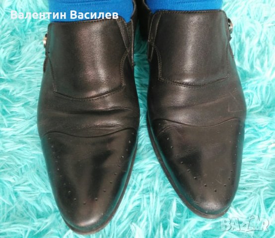 Мъжки елегантни обувки №42 ст.27,5см., снимка 2 - Ежедневни обувки - 22273911