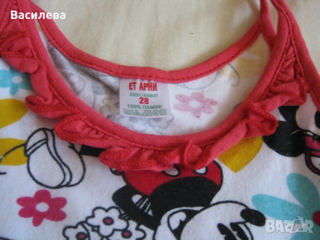 Лятна рокля 28 размер, снимка 2 - Бебешки рокли - 22341578