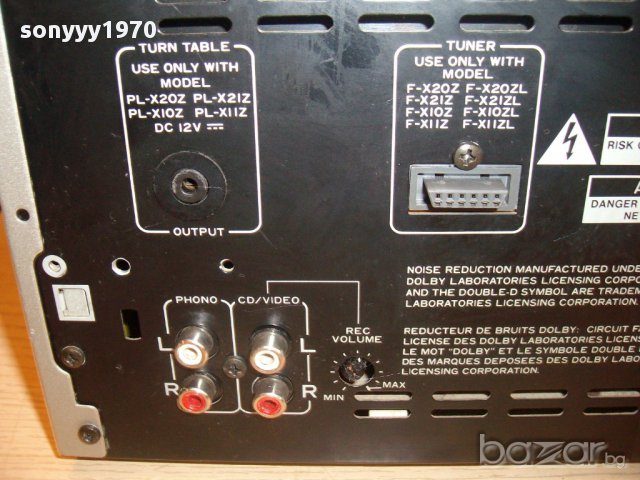 pioneer dc-x10z-amplifier+cassette deck japan- 270w-внос швеицария, снимка 8 - Ресийвъри, усилватели, смесителни пултове - 12107420