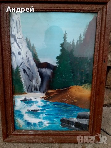 Стара картина #4, снимка 2 - Антикварни и старинни предмети - 22390280