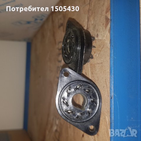 Предлагам цокли за радиолампи плк7, плк8, плк9 и др. , снимка 2 - Друга електроника - 22201219