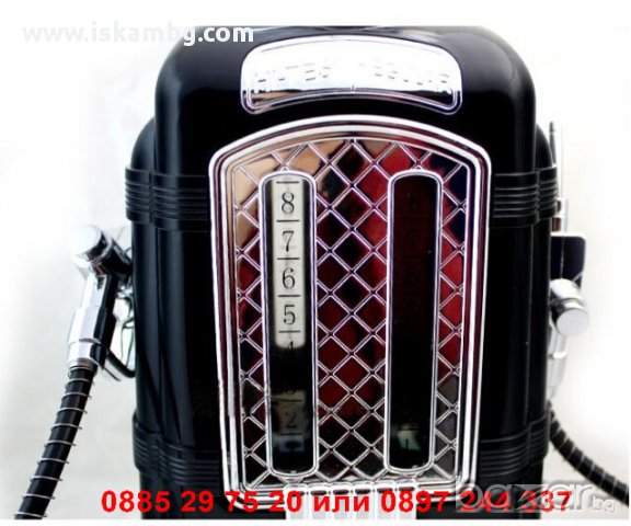 Червена Ретро бензинова колонка за напитки - код ДВОЙНА, снимка 10 - Други стоки за дома - 12339870