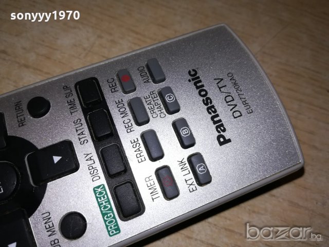 panasonic dvd/tv remote-внос швеицария, снимка 5 - Дистанционни - 21445376