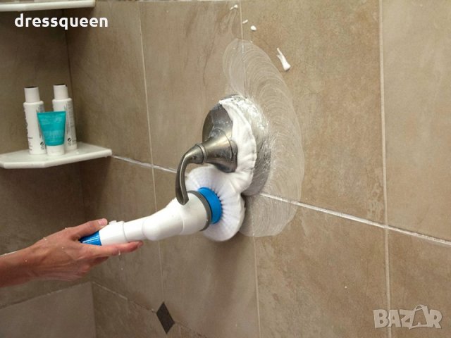 Eлектрическа четка за баня Spin Scrubber - КОД 1796, снимка 6 - Други - 21110467