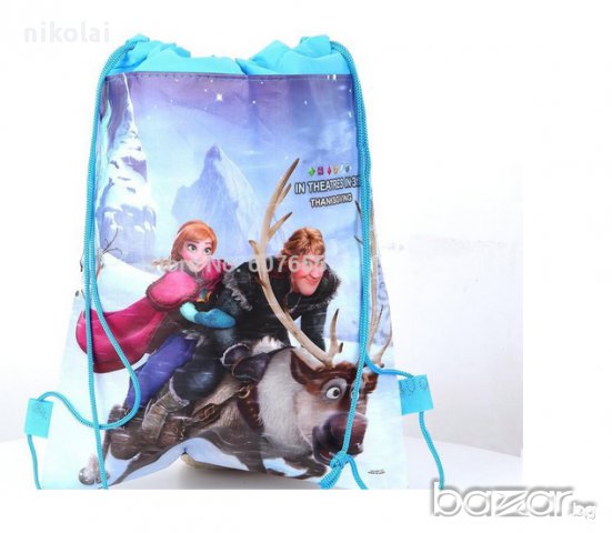 Разпродажба !!! Раница-чанта на Замръзналото-леденото кралство Eлза и Aна Froozen, снимка 4 - Кенгура и ранички - 10189363