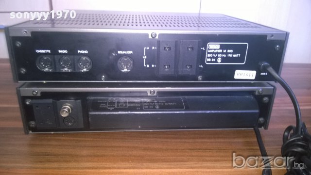 tenson m300l-tuner i tenson m300 amplifier-тунер и усилвател, снимка 9 - Ресийвъри, усилватели, смесителни пултове - 10324341