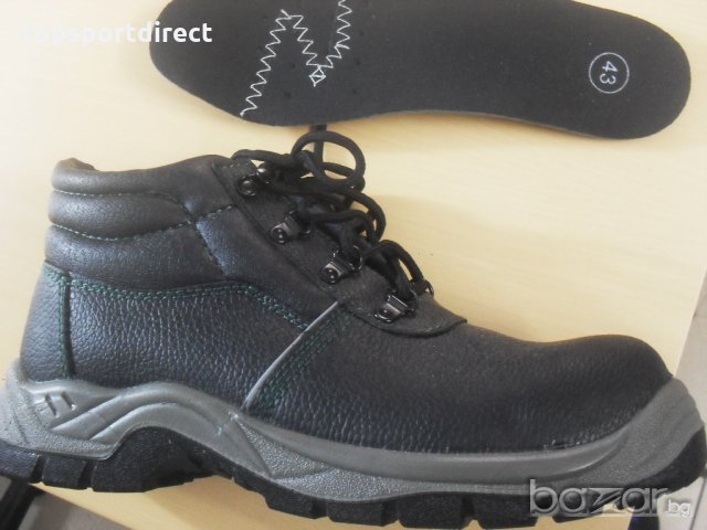 промо-Защитни обувки Аlmeria от 100% естествена кожа с предпазно бомбе., снимка 1 - Мъжки боти - 19586577