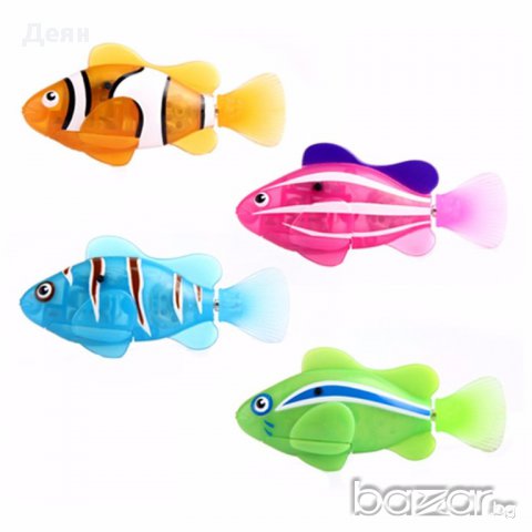 0814 Плуваща рибка Robo Fish, снимка 4 - Рисуване и оцветяване - 17456829