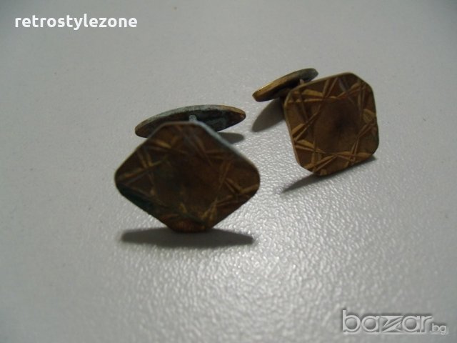 № 403  стари ръкавели  - метални , снимка 2 - Други ценни предмети - 20750242