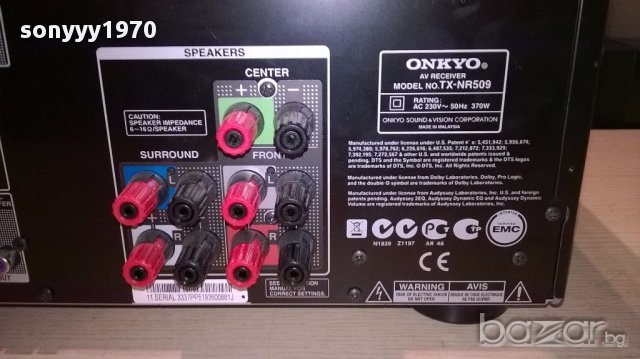 яка машина-Onkyo receiver usb/hdmi/-внос швеицария, снимка 15 - Ресийвъри, усилватели, смесителни пултове - 15793277