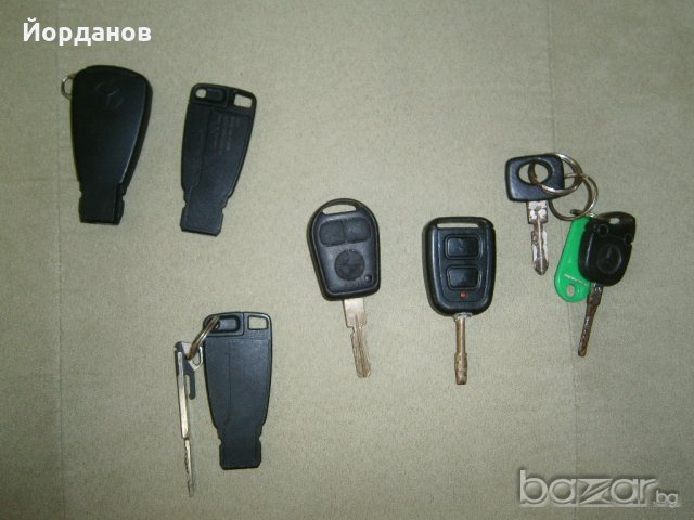 Продавам оригинални ключове Мерцедес , БМВ , форд , снимка 2 - Части - 18727248