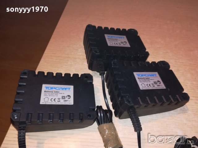 top craft 18v/1.3amp-charger-made in belgium, снимка 5 - Други инструменти - 20805317