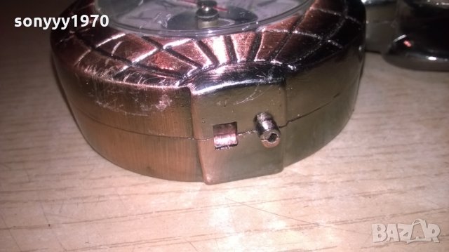 метален лъв-запалка/часовник-15х15х5см-внос швеция, снимка 8 - Колекции - 25526709