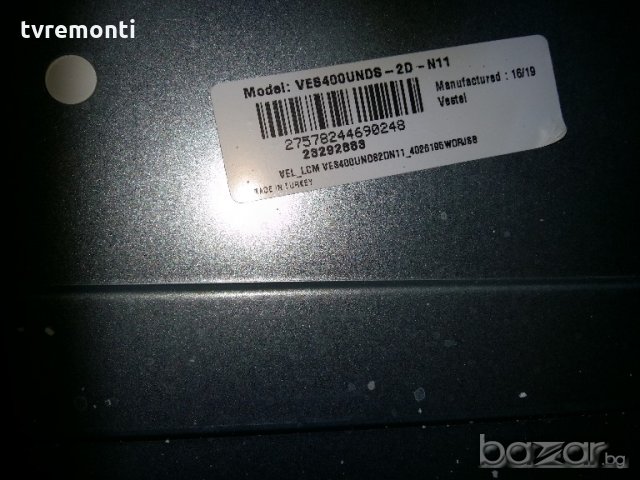  LED DIOD TV  VES400UNDS-2D-N11 LED BACKLIG LED DIOD 