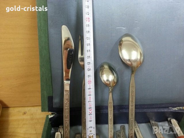 руски прибори в кутия, снимка 6 - Антикварни и старинни предмети - 25516738