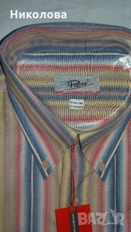 Мъжка риза с къс ръкав, снимка 3 - Ризи - 25861024