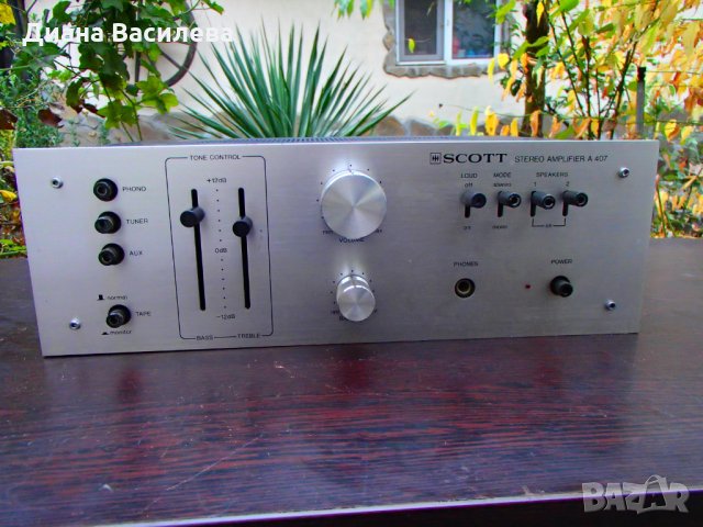 Scott A 407 усилвател