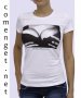 Уникална дамска тениска Моника Белучи / Bellucci с D&G принт! Поръчай модел С Твоя идея! , снимка 1 - Тениски - 7127337
