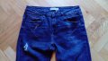 zara man jeans оригинал размер 32 мъжки дънки zara skinny fit вталени тъмно сиви, снимка 3