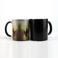 Магическа чаша Зомби подаръчна чаша за чай The walking dead 300ml, снимка 4 - Чаши - 23855292